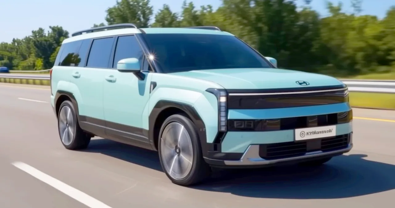 싼타페 페이스리프트 예상도 / 유튜브 ‘뉴욕맘모스 NYMammoth’