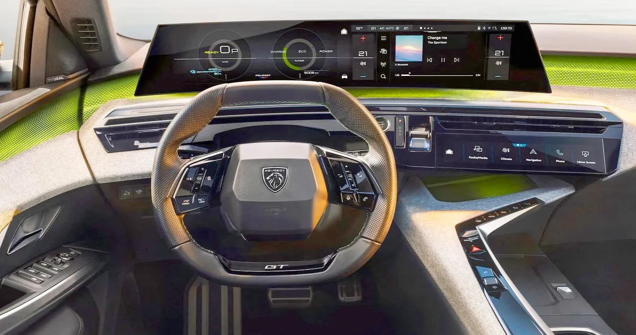 올 뉴 5008 스마트 하이브리드 실내 / 푸조