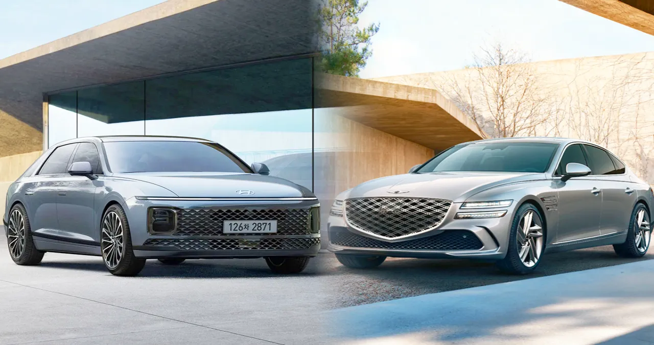 그랜저와 G80 / 현대자동차·제네시스