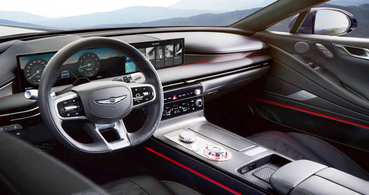 G80 실내 / 제네시스