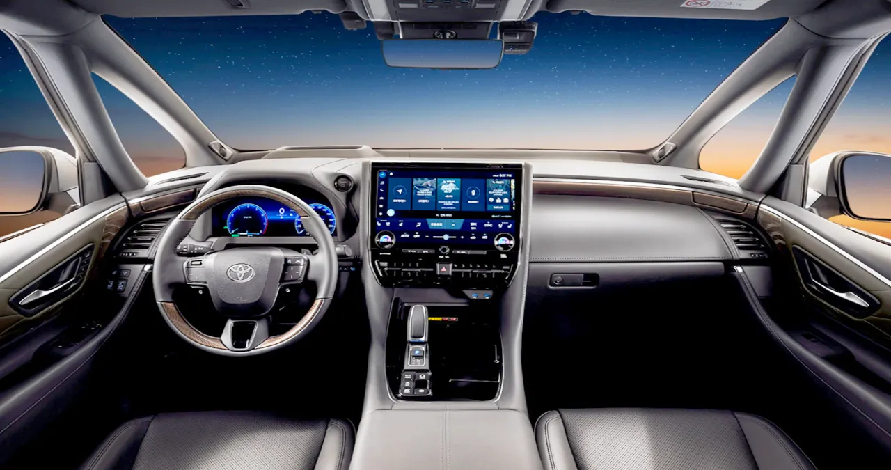 알파드 하이브리드 프리미엄 실내 / 토요타코리아