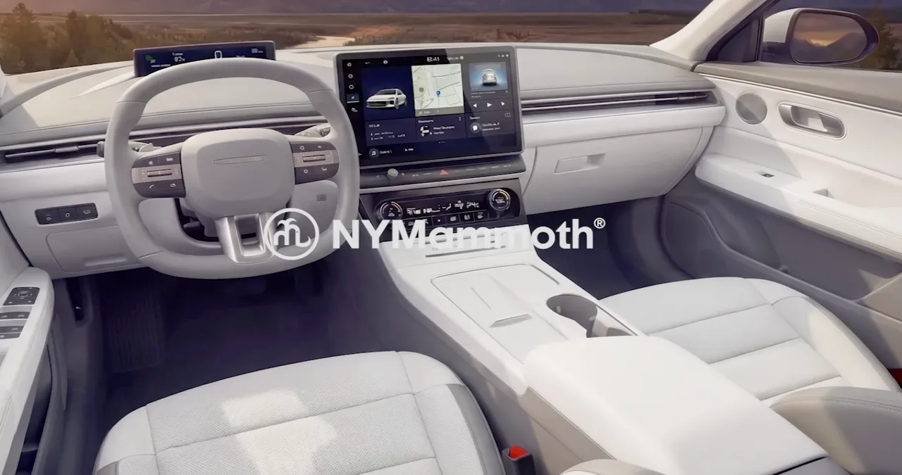 아반떼 풀체인지 실내 예상도 / 유튜브 ‘뉴욕맘모스 NYMammoth’