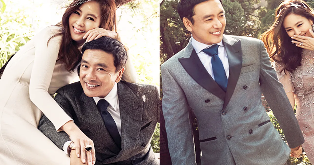 김남주·김승우 부부 / 마리끌레르