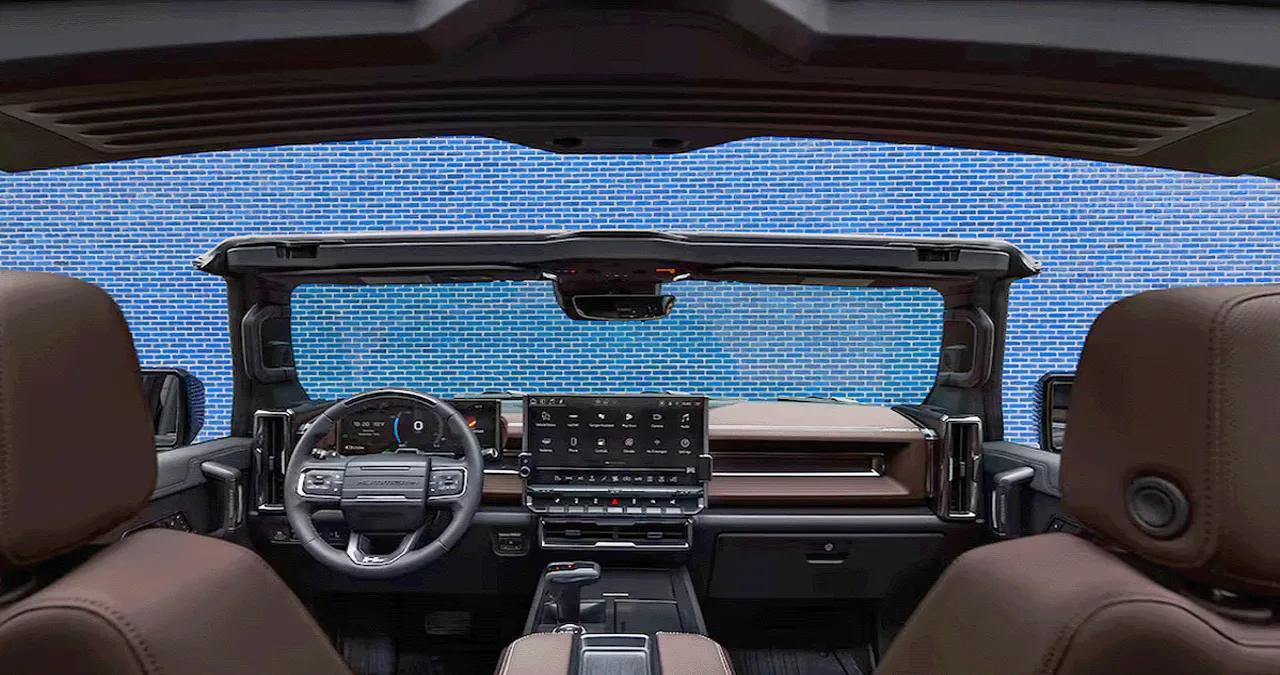 허머 EV SUV 실내 / GMC