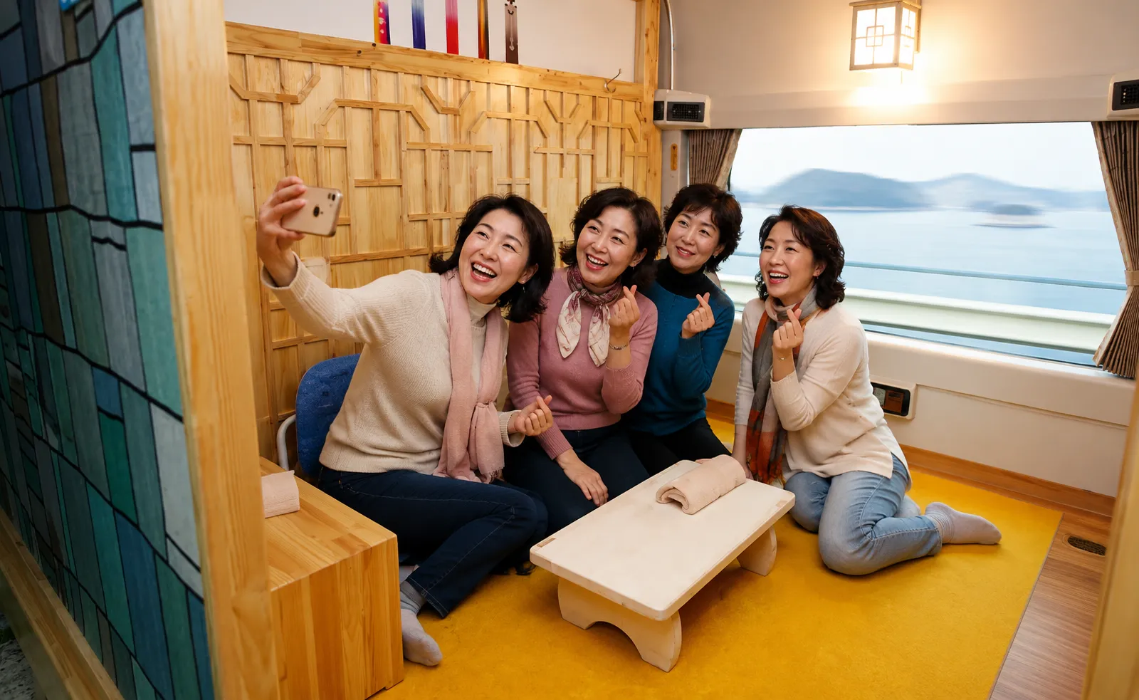 사진=서해금빛열차, 생성형이미지