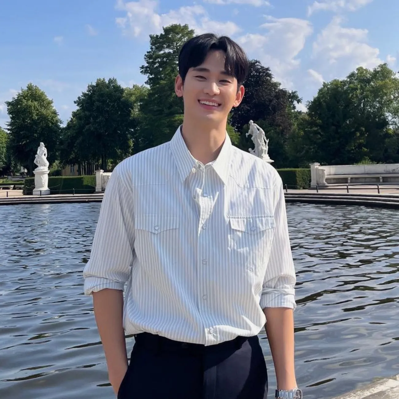 사진=김수현 SNS
