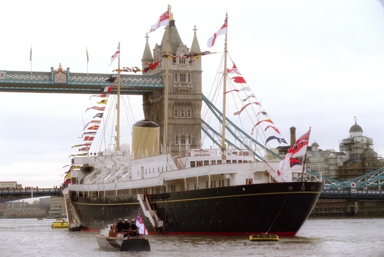 사진=로열 요트 브리타니아호
