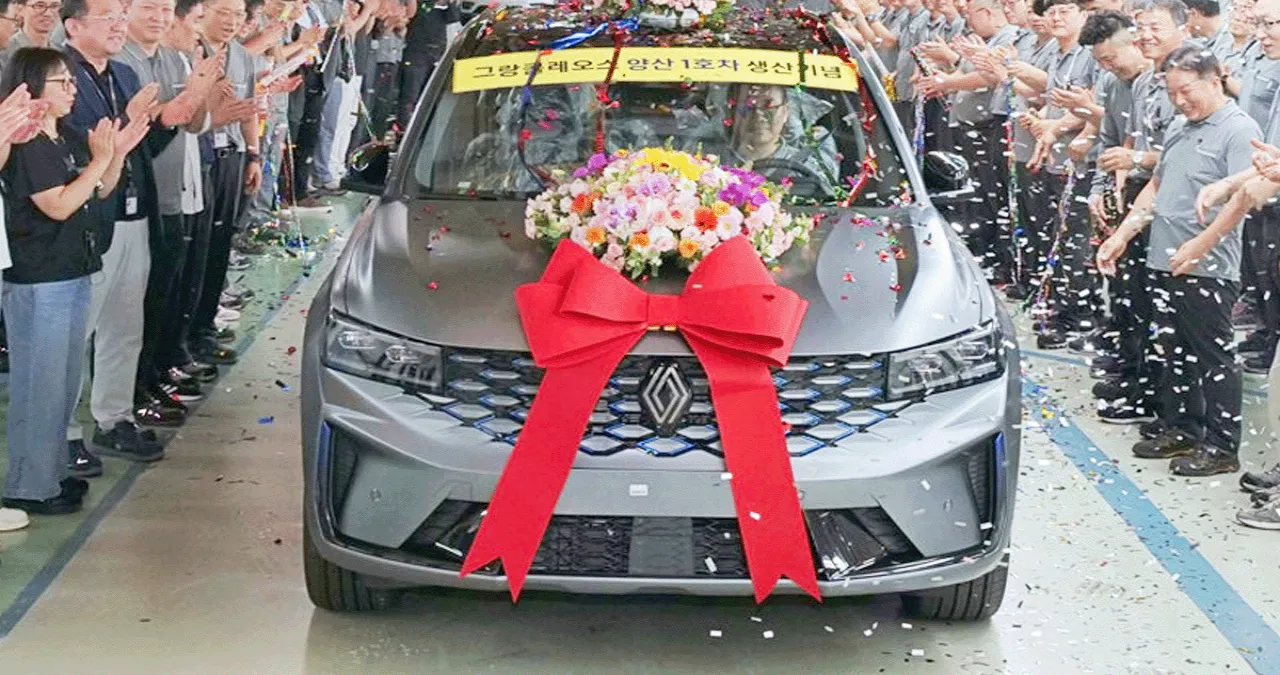 그랑 콜레오스 1호차 생산 기념 / 르노코리아