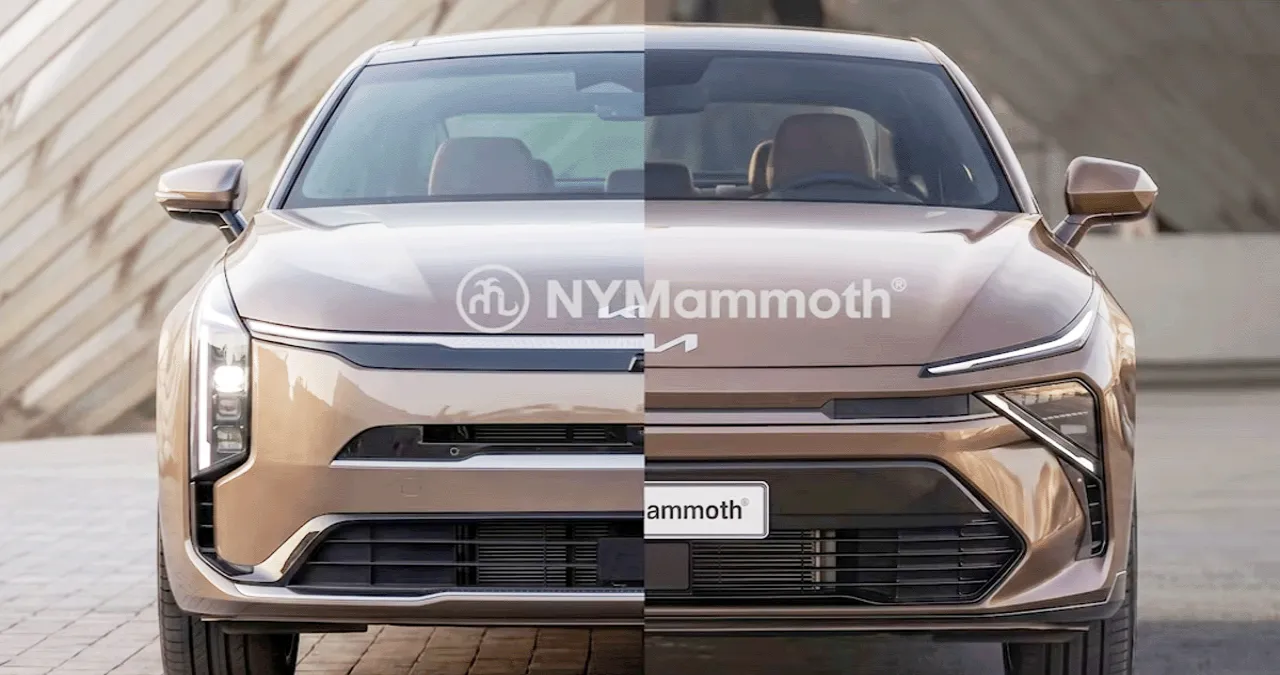 K8 풀체인지 상상도와 현행 K8 비교 / 유튜브 ‘뉴욕맘모스 NYMammoth’