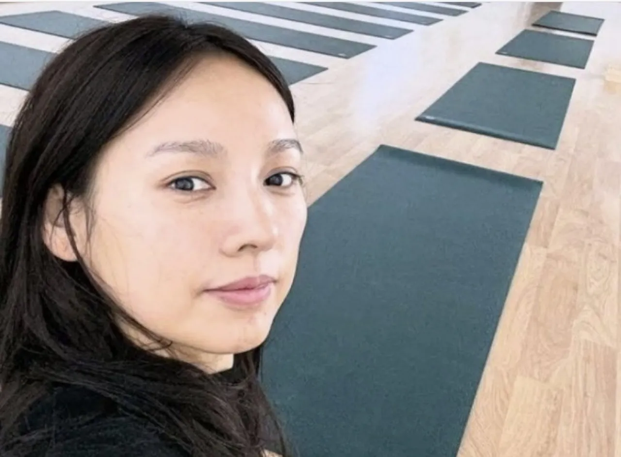 가수 이효리. 아난다요가 인스타그램 캡처