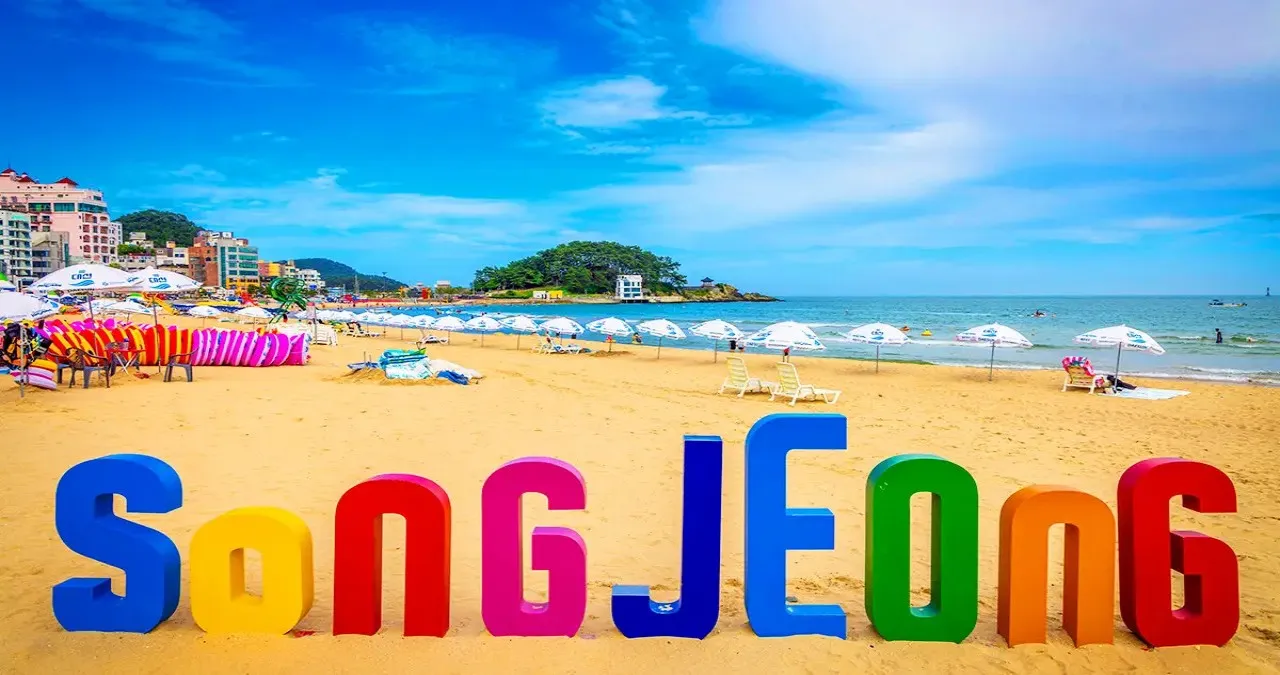 송정해수욕장 풍경 / 사진=부산 갈맷길