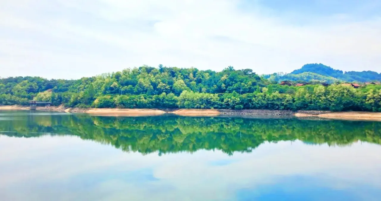 순흥저수지 풍경 / 사진=영주시 공식 블로그 배은설