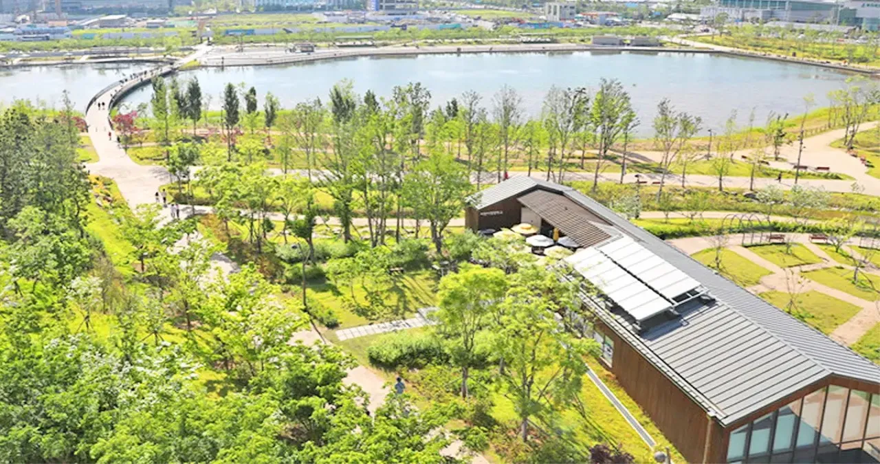 서울식물원 호수 / 사진=서울식물원