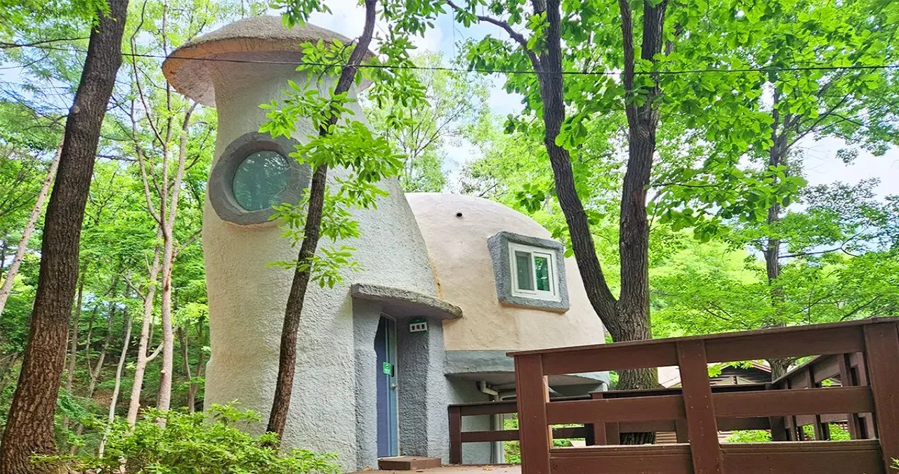 영인산자연휴양림 숙박시설 / 사진=영인산자연휴양림