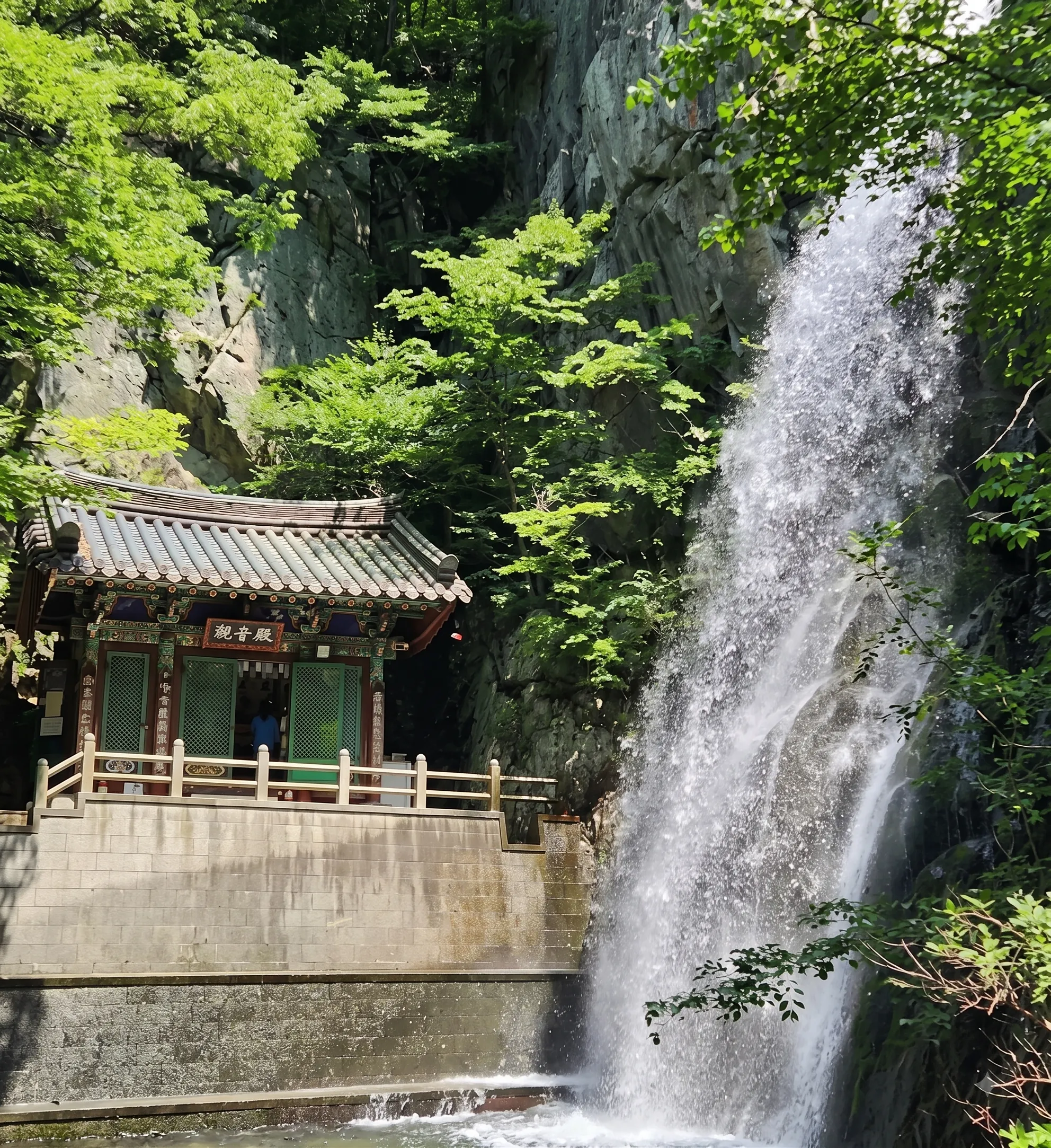사진=양산 홍룡폭포