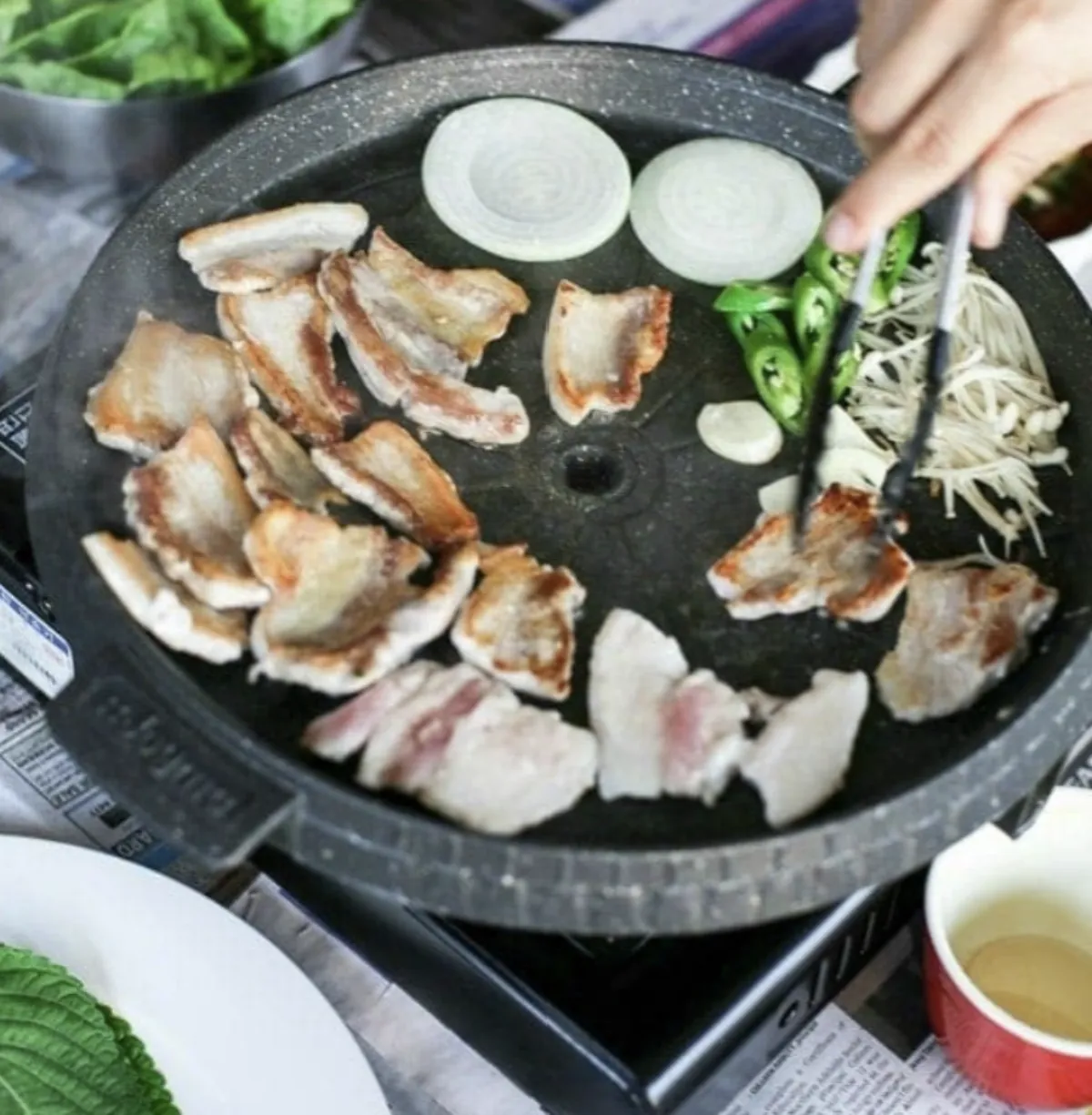 사진 : 삼겹살 구이 / 생성형이미지