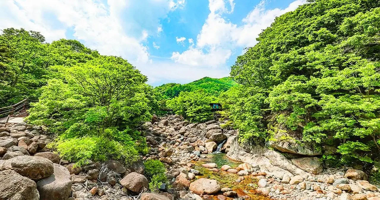 중산리계곡 모습 / 사진=한국관광콘텐츠랩