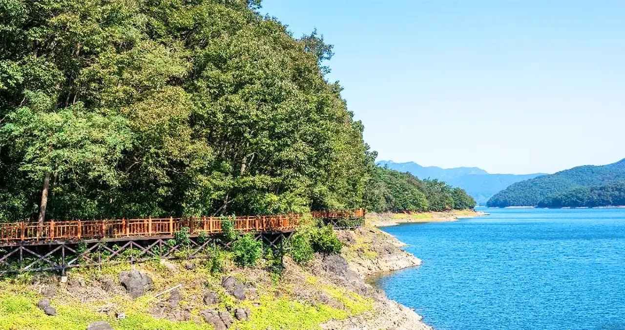 장성호 수변길 / 사진=한국관광콘텐츠랩