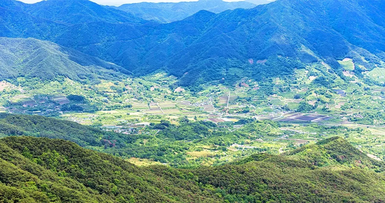 성제봉 신선대 구름다리 조망 / 사진=하동군 공식 블로그