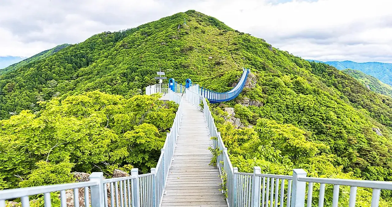 지리산 성제봉 신선대 구름다리 / 사진=하동군 공식 블로그