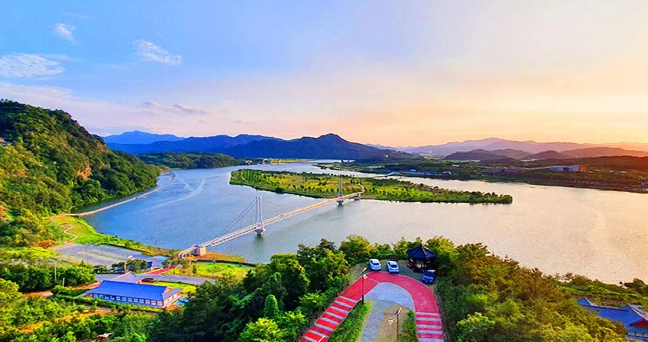 경천섬 경관 / 사진=상주시