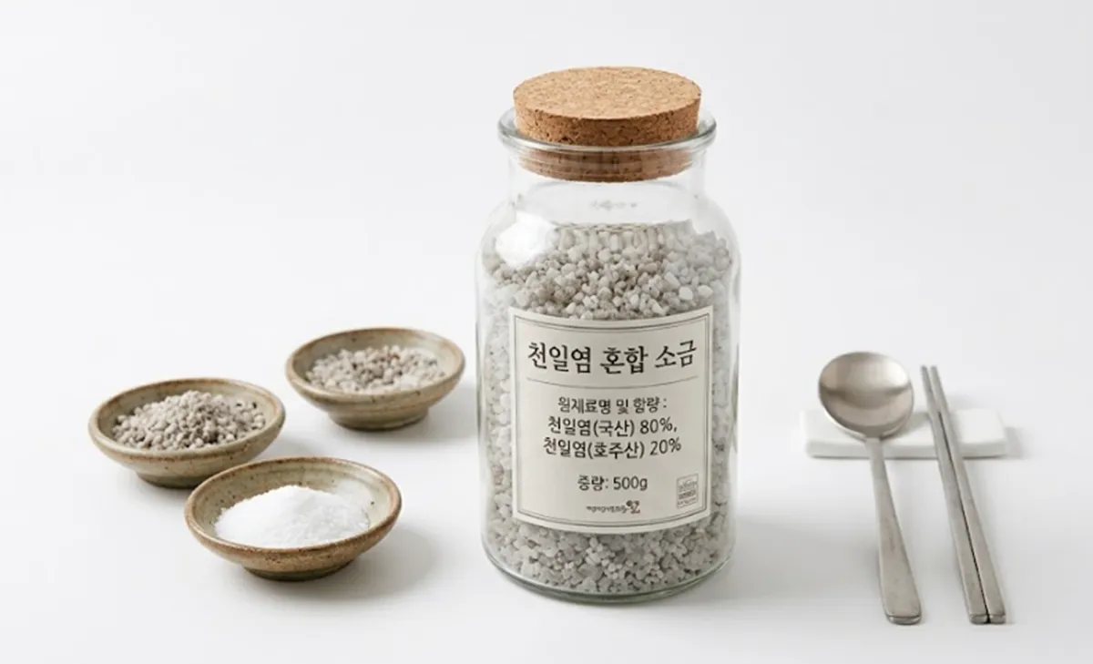 사진 : 소금 / 생성형 이미지