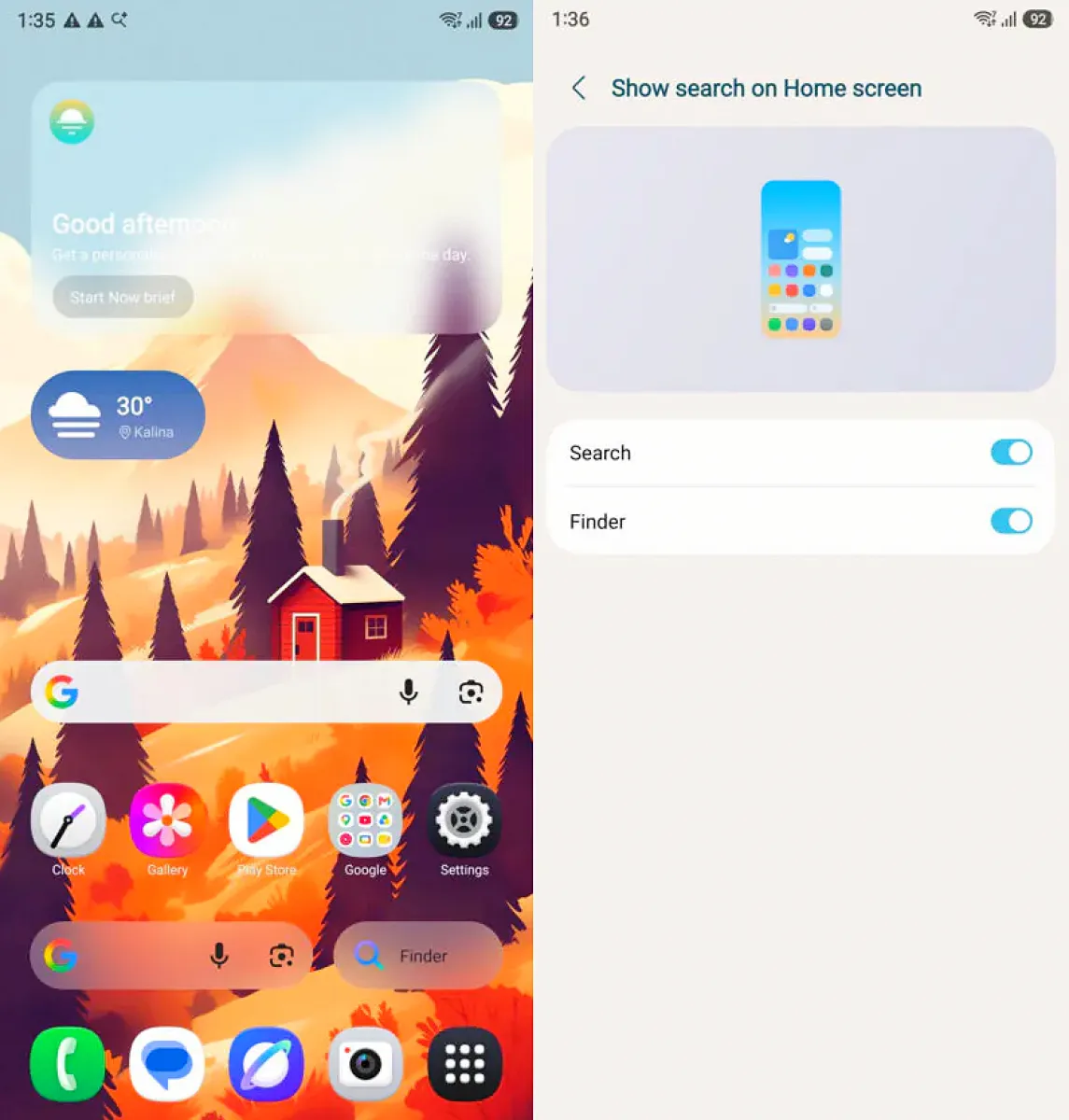 < One UI 9.0 베타 7 기능, 출처 : androidauthority >
