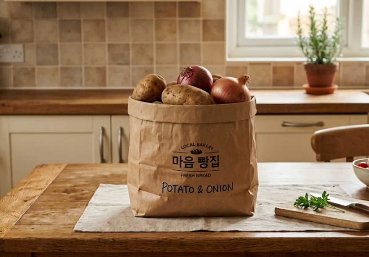 사진 : 빵집 종이봉투 / 생성형 이미지