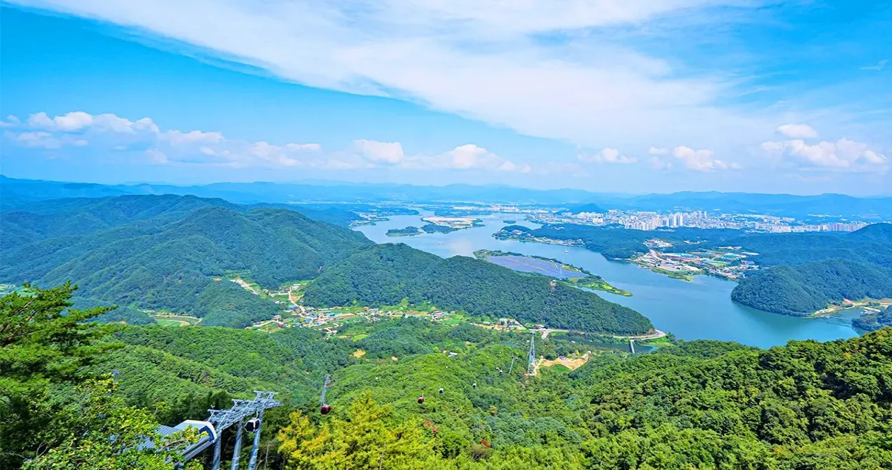 삼악산 호수케이블카 / 사진=춘천 삼악산 호수케이블카