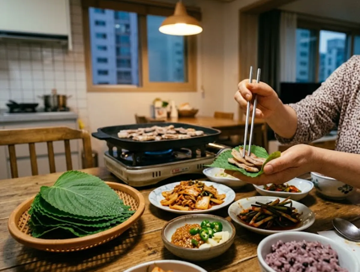 사진 : 깻잎 / 생성형 이미지