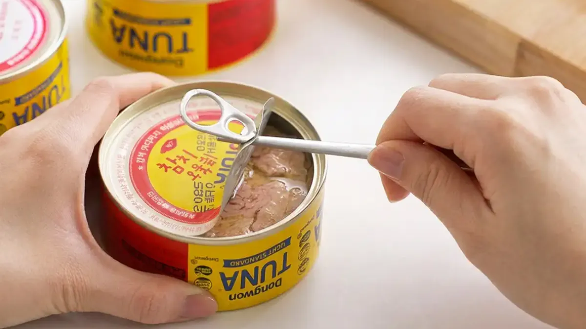 사진 : 통조림 / 생성형 이미지