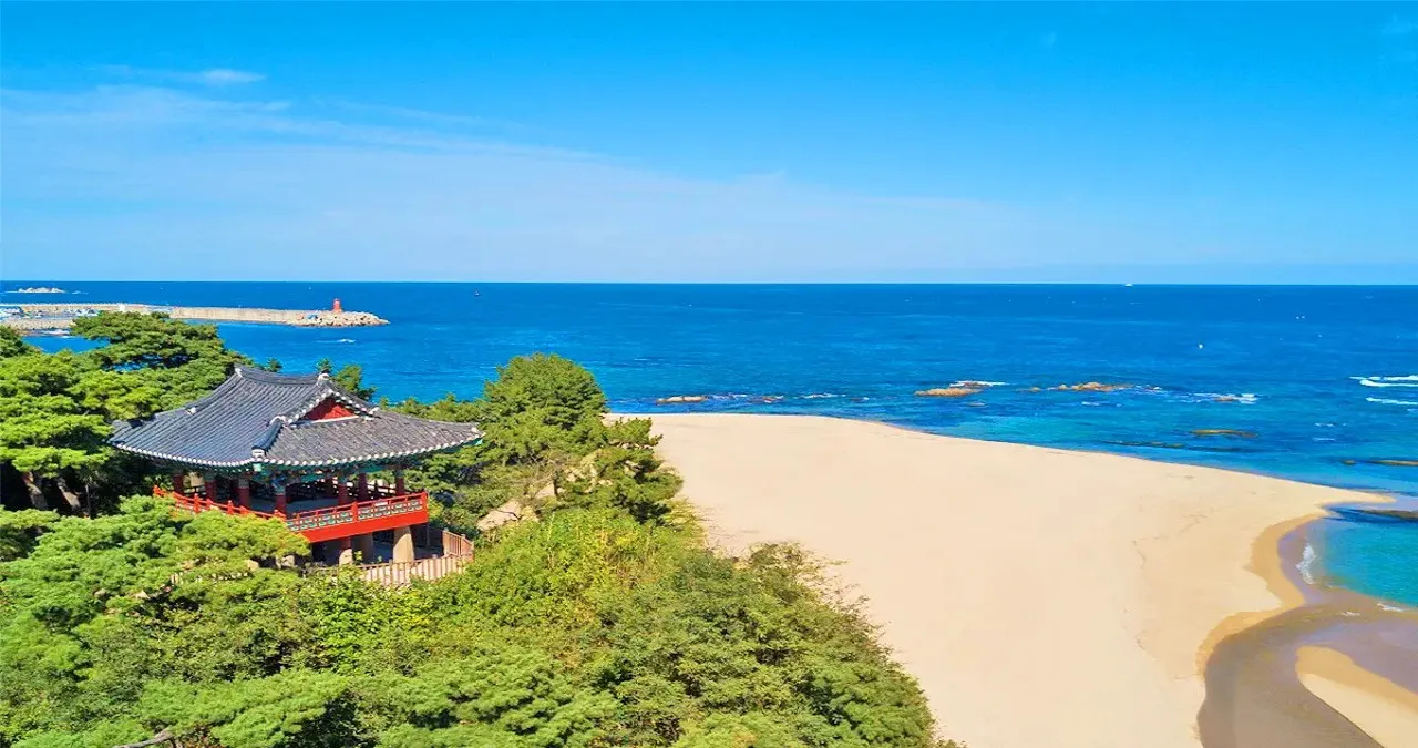 고성 청간정 조망 / 사진=고성군 문화관광