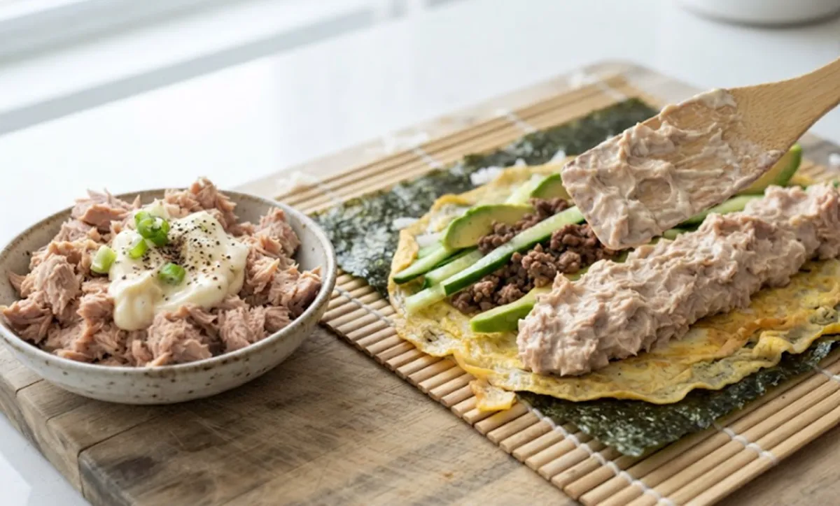 사진 : 참치김밥 / 생성형 이미지