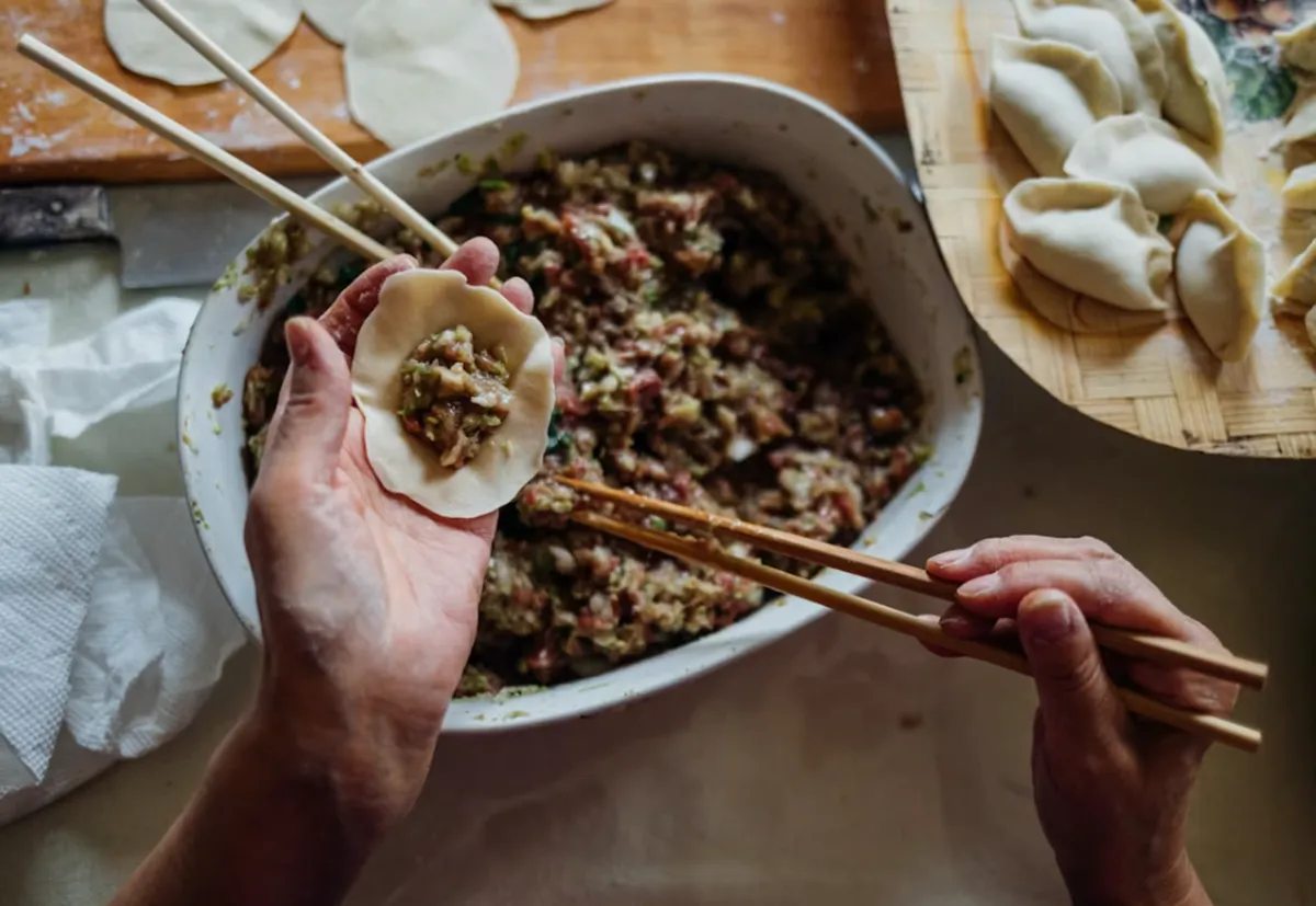 사진 : 만두 속 / unsplash.com