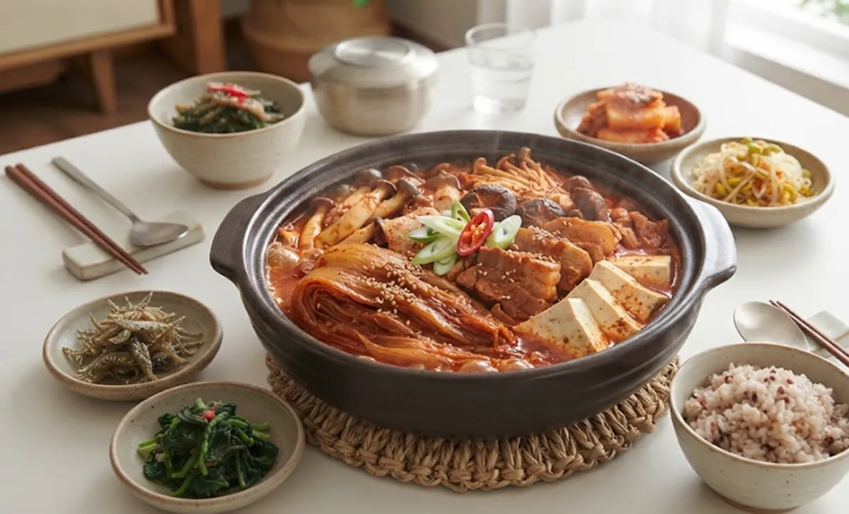 사진 : 묵은지찜 / 생성형 이미지