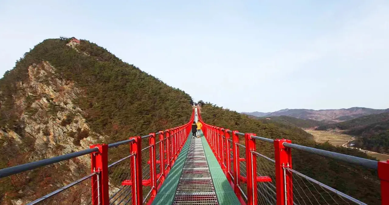 채계산 출렁다리 모습 / 사진=한국관광콘텐츠랩