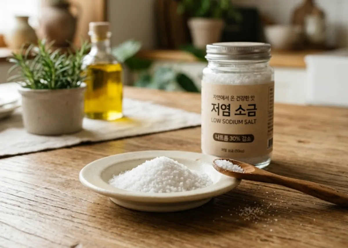 사진 : 저염 소금 / 생성형 이미지