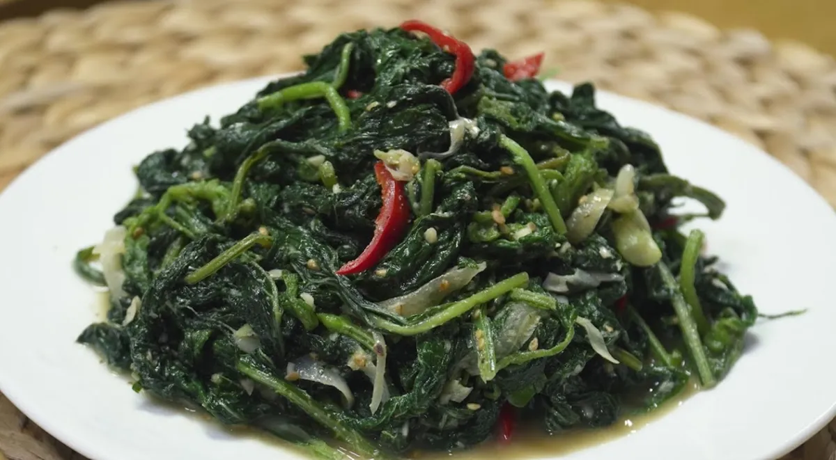 사진 : 깻잎 볶음 / 생성형 이미지
