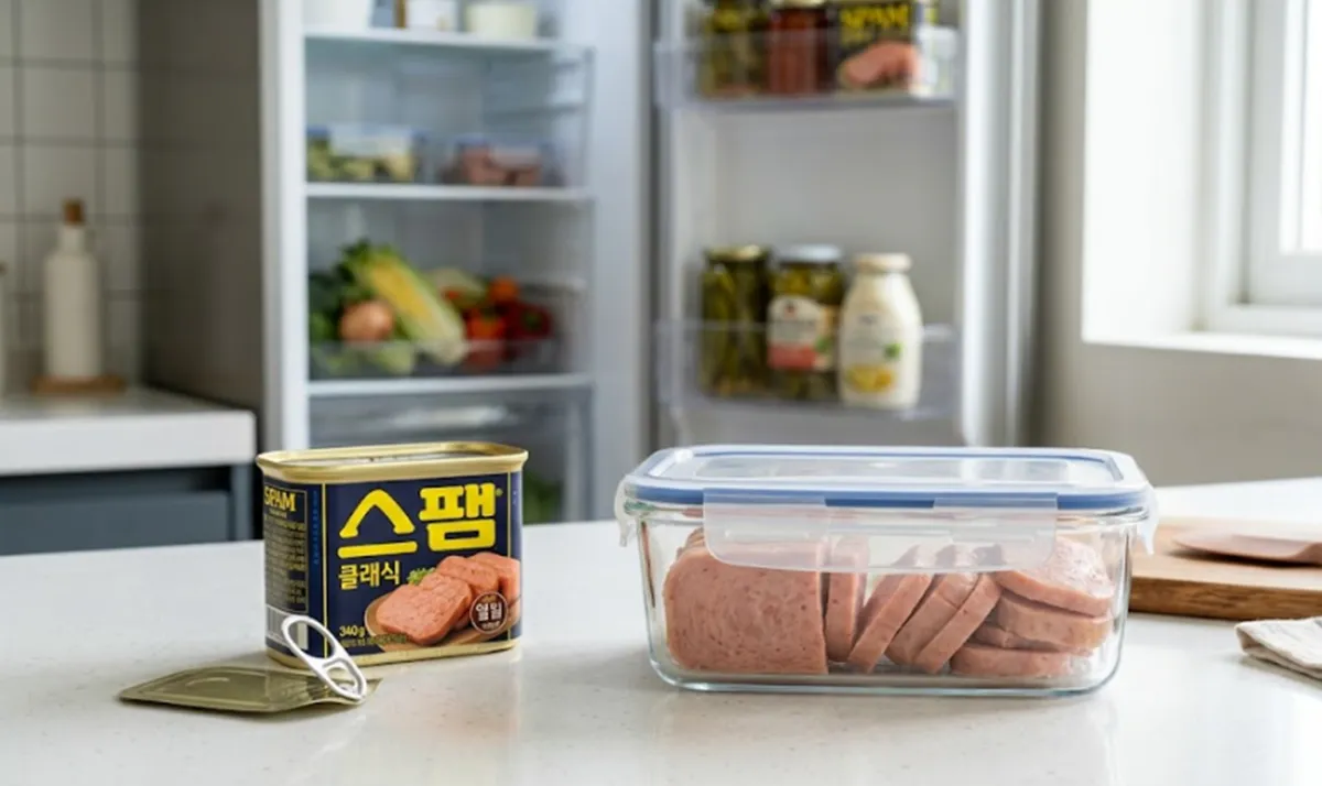 사진 : 통조림 햄 / 생성형 이미지