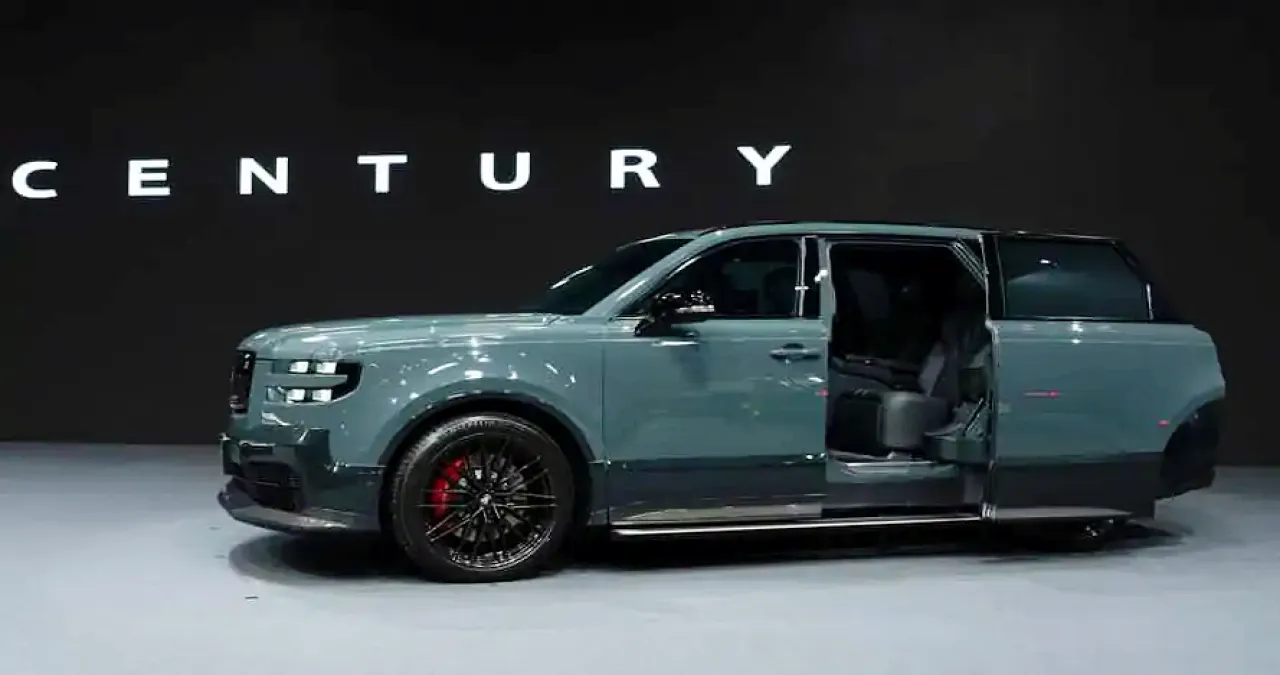 < 토요타 센추리 SUV, 출처 : motor1 >
