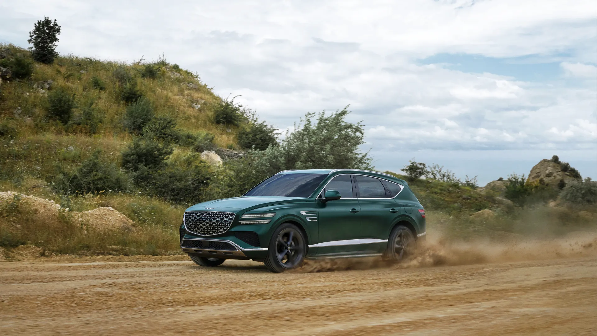 < 제네시스 GV80 하이브리드, 출처 : 현대자동차그룹 >