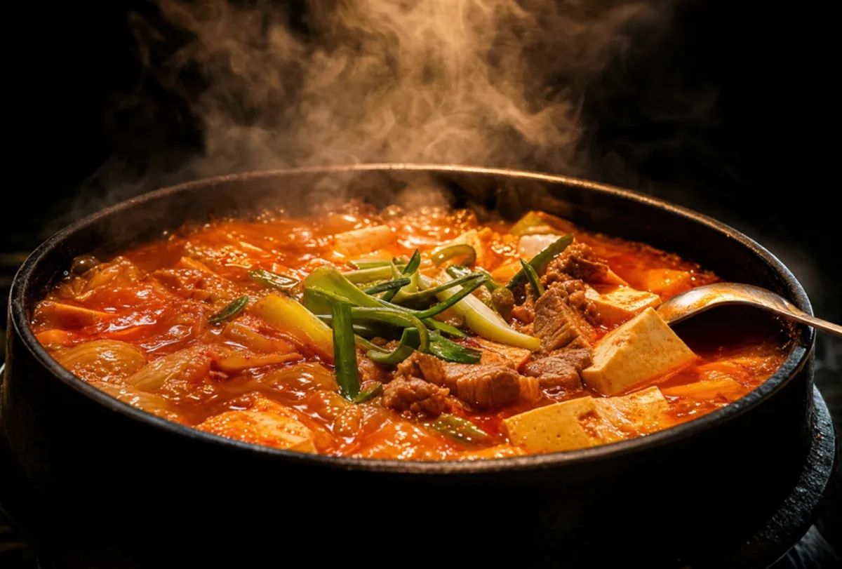 사진 :  김치찌개 / 생성형 이미지