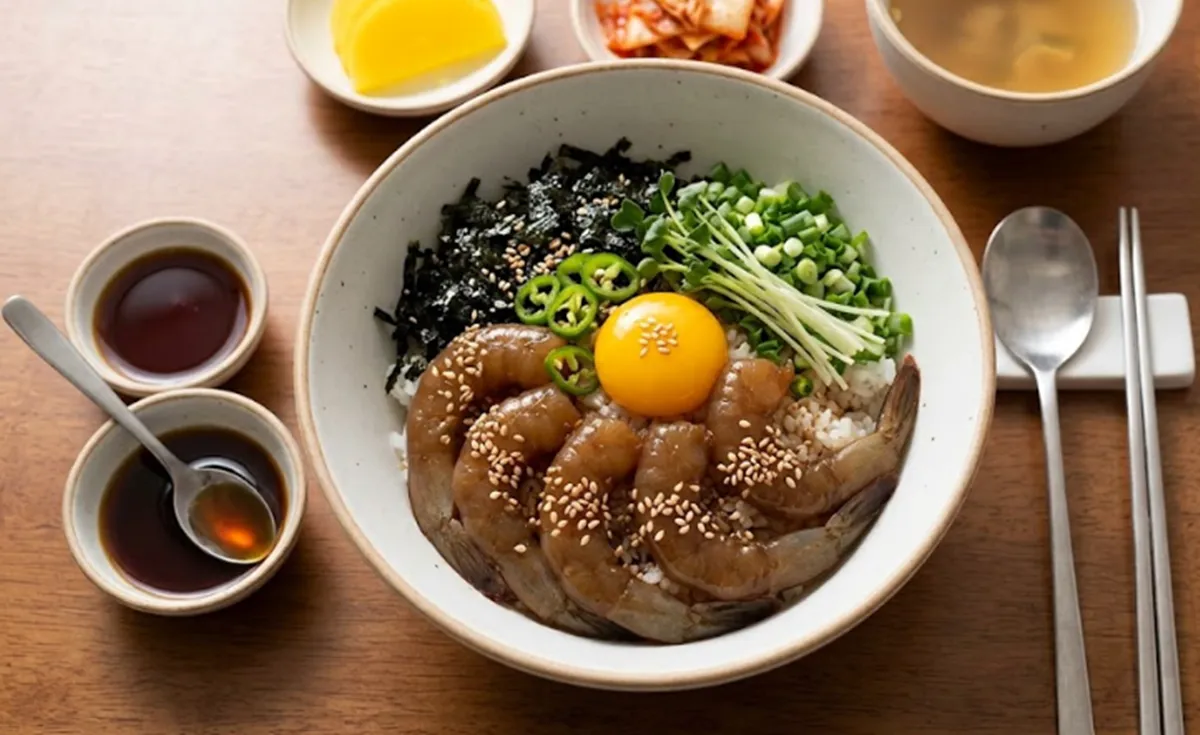 사진 : 간장새우 / 생성형 이미지