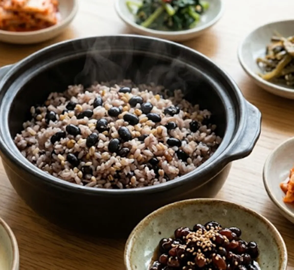 사진 : 콩밥 / 생성형 이미지