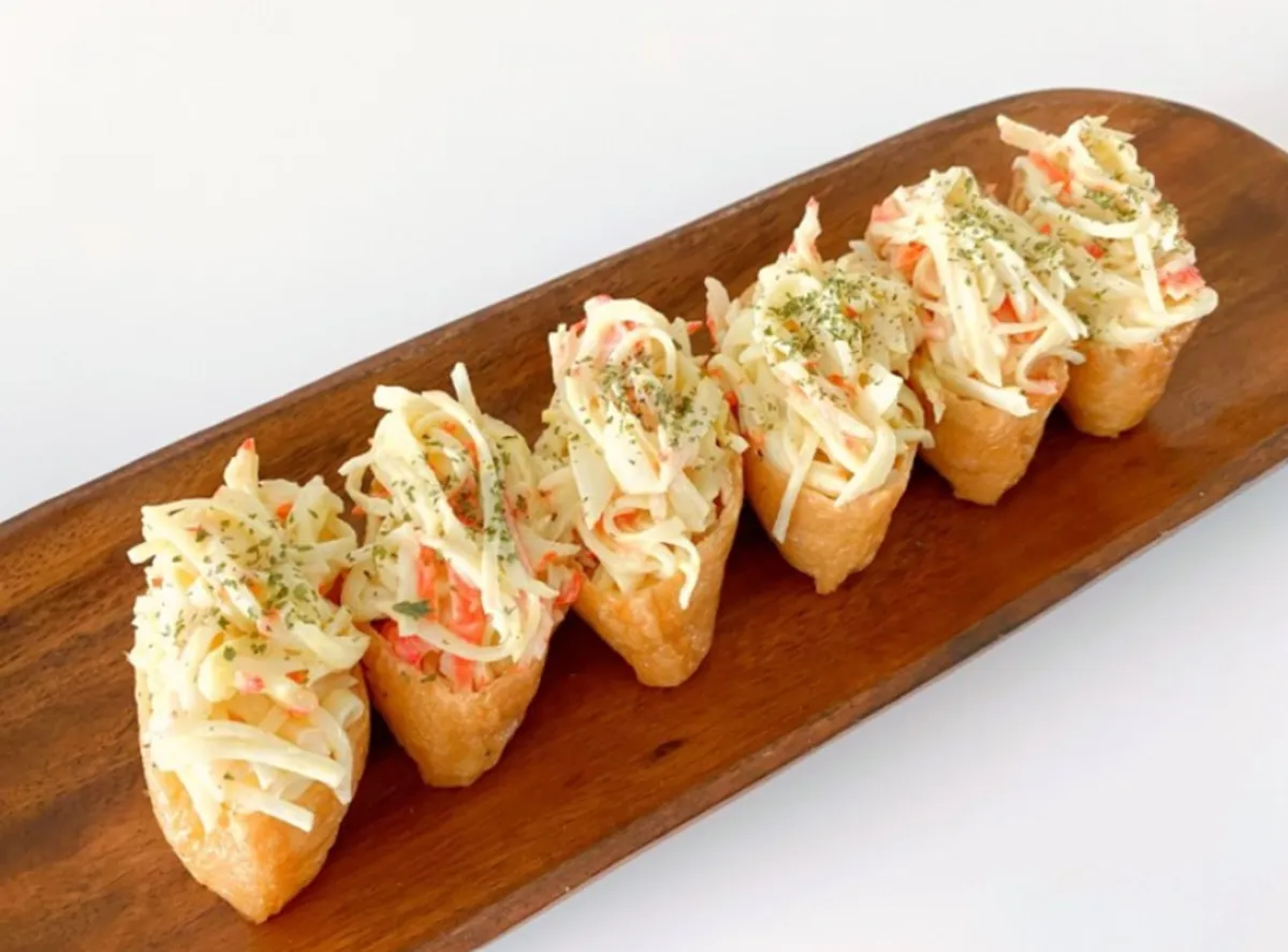 사진 : 맛살 유부초밥  / 생성형 이미지