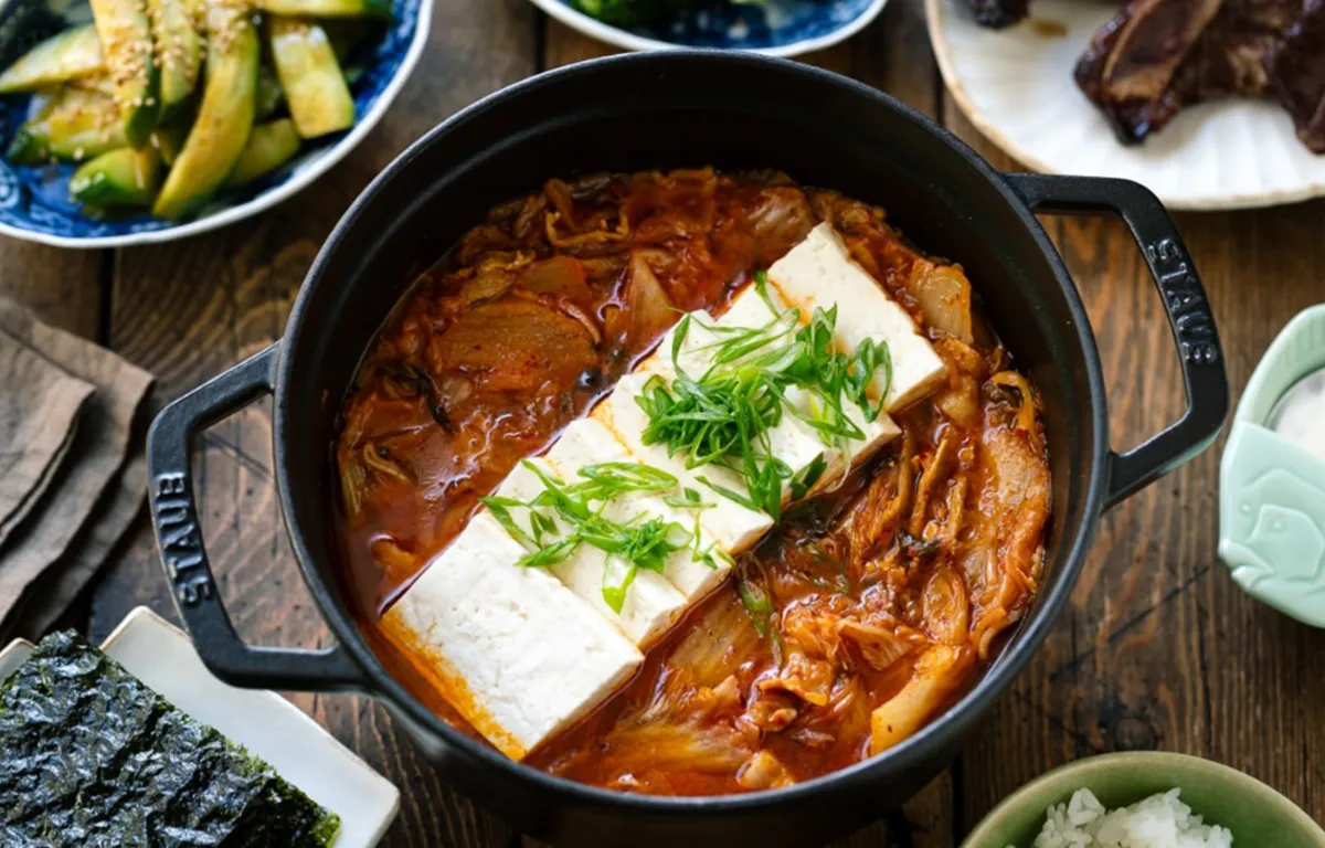 사진 : 조미김,김치찌개 / 생성형 이미지
