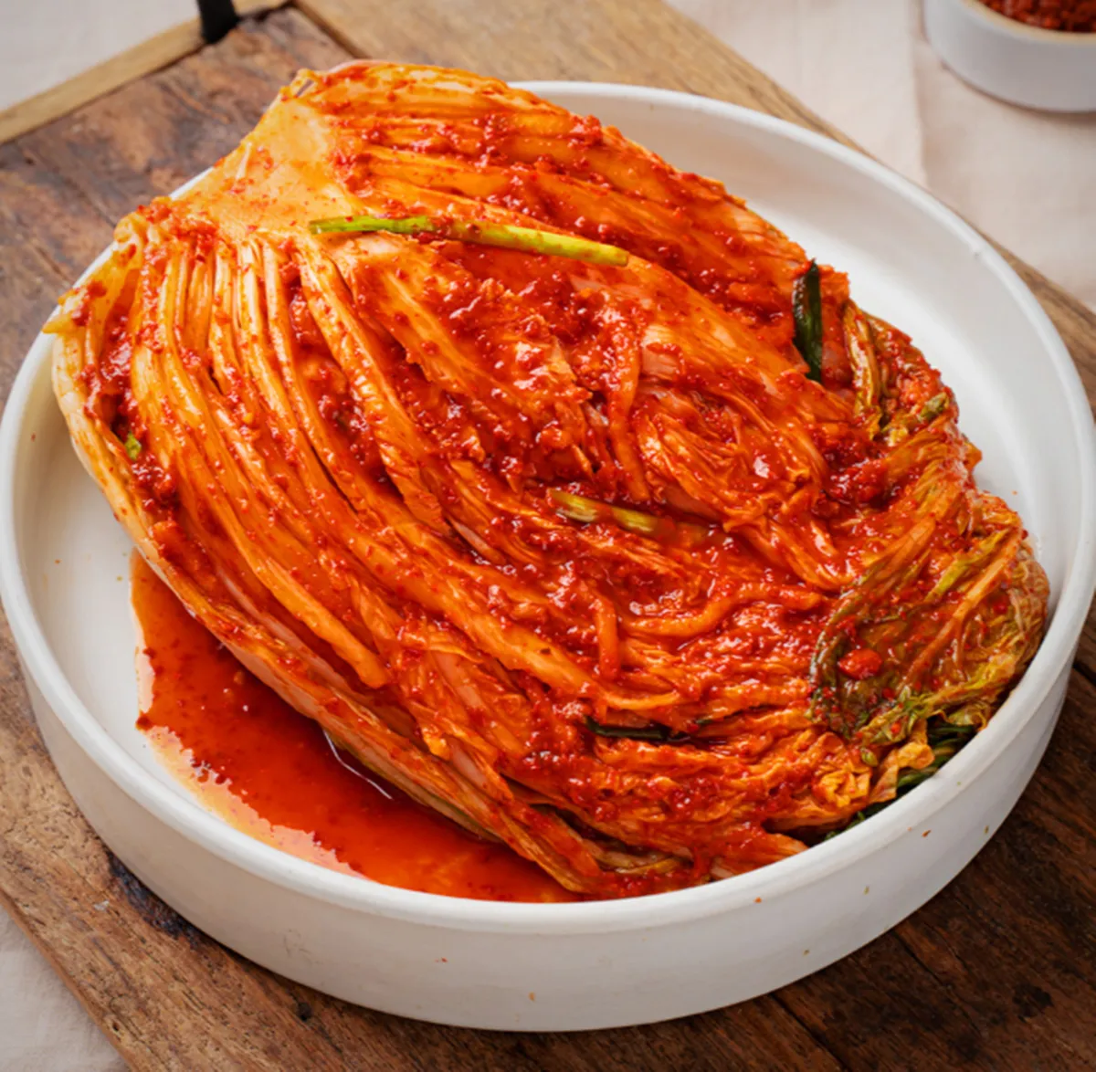 사진 : 김치 / 생성형 이미지