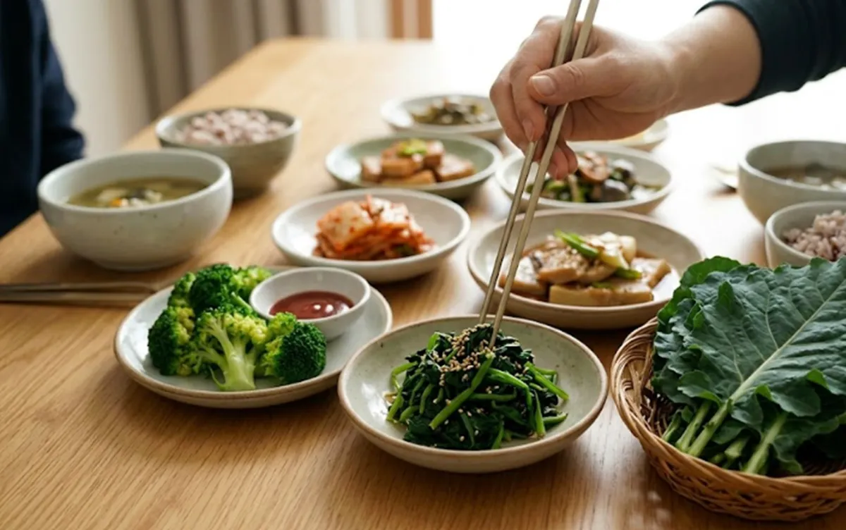 사진 : 시금치, 케일, 브로콜리 / 생성형 이미지