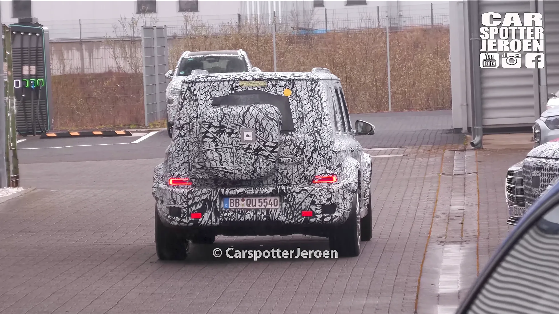 < 벤츠 리틀 G바겐 스파이샷, 출처 : Carspotter Jeroen >