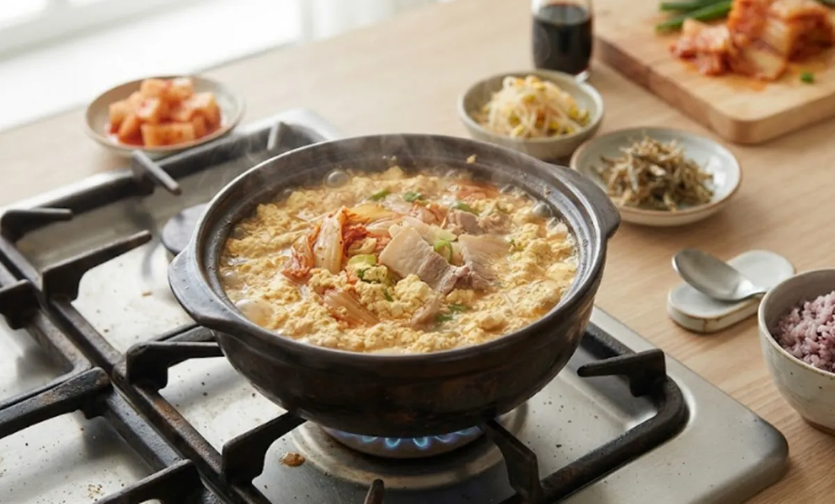 사진 : 콩비지 찌개 / 생성형 이미지